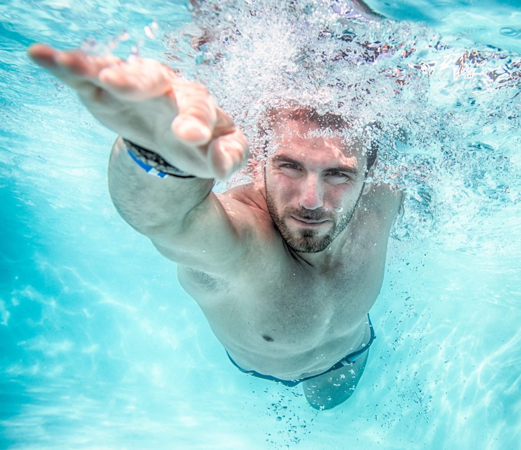 Pływanie – lekki trening
